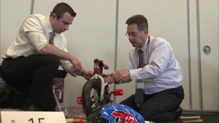 Friday, more than 50 bicycles were delivered to the Wirtz Beverage Illinois center in Cicero.