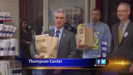 Mayor Rahm Emanuel is encouraging Chicagoans to participate in the 21st annual Stamp Out Hunger campaign.