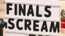   Its the annual Finals Scream at the University of Wisconsin La Crosse.