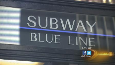 Blue Line entrance