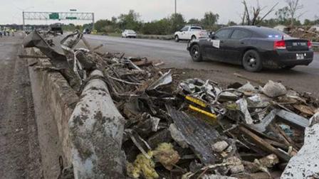 Debris from the tornadoes in Moore, Oklahoma, is shown in this photo (FILE).