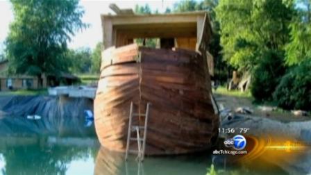 Tony Miller is building his very own pirate ship for his wedding next month.