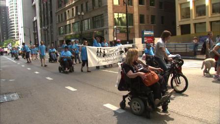 Saturday was a perfect day for a parade and the Disability Pride Parade was a fun celebration.