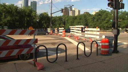 Crews are already getting ready for next weeks start of the Lollapalooza music festival in Grant Park.