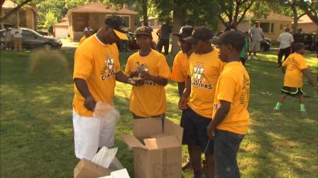 A South Side little league team that flirted with history celebrated Saturday night.