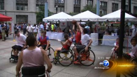 The Americans with Disabilities Act is 23 years old Tuesday and the Illinois Department of Human Services celebrated the anniversary.