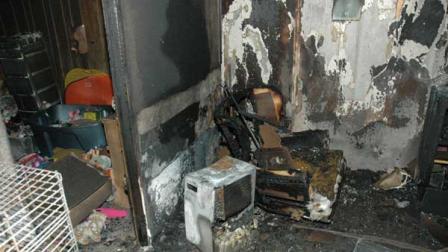 Fire damage