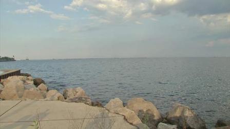 The Chicago shoreline of Lake Michigan is shown in this undated file photo.