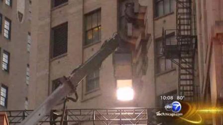 A Warner Brothers movie is being shot overnight on Monday near Michigan Avenue and Wacker Drive.