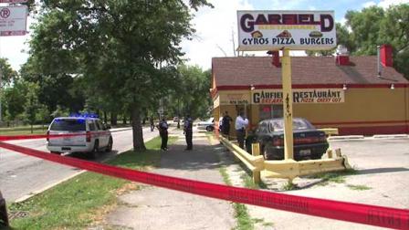 A shooting in Chicagos Back of the Yards neighborhood has left a man hospitalized with multiple gunshot wounds.
