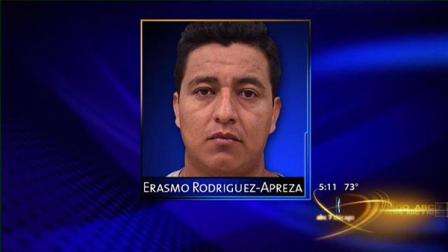 Erasmo Rodriguez-Apreza, 37, is charged with indecent solicitation of a minor.