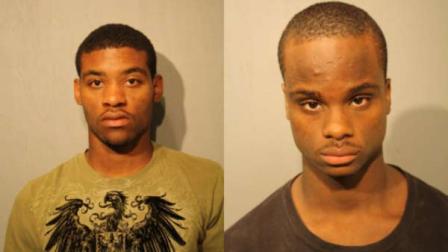 Suspects Laquan Waters, left; Tyrese Pearson, right