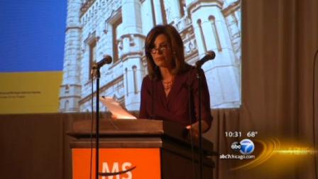 The Multiple Sclerosis Societys Dinner of Champions was held Thursday night in Chicago.