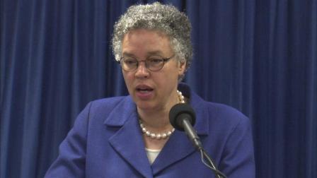 Cook County President Toni Preckwinkle says her new budget reduces the deficit and doesnt include any new taxes, fines or fees.