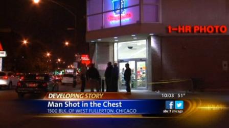 lincoln park shooting, depaul shooting, shooting depaul, man shot walgreens