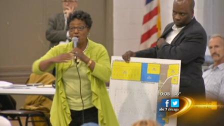 Some residents in south suburban Robbins expressed their outrage Monday night over plans to build a new quarry that could force them out of their homes.