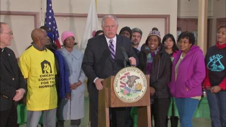 Governor Pat Quinn is once again pushing for an increase in the Illinois minimum wage.
He commented on the issue during a tour of Saint Pius V Church in Pilsen.