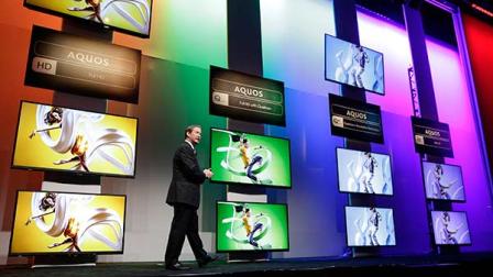 sharp 85-inch TV, CES 2014