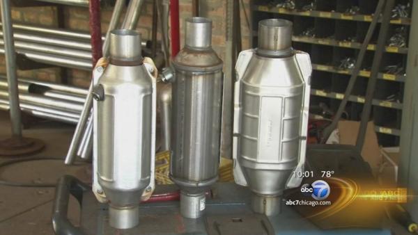 Thieves target SUVs to steal catalytic converters