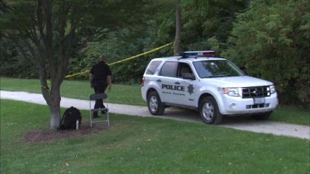 Police in Glen Ellyn have been searching a park in connection with a missing person case in another community.