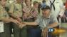 WWII veterans return after memorial visit