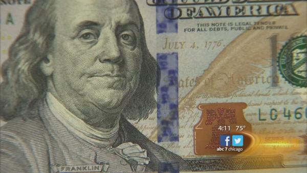 New $100 bill introduced at Federal Reserve Bank