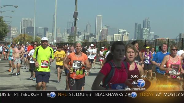 Chicago Marathon excitement 'over the top'