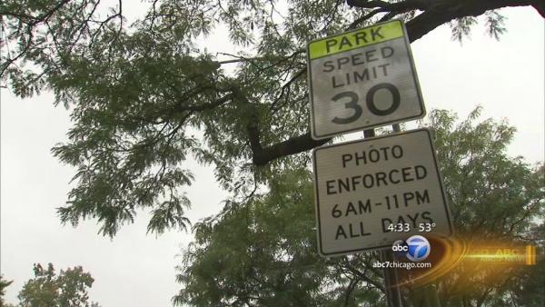 Chicago speed cameras issue tickets at Gompers Park