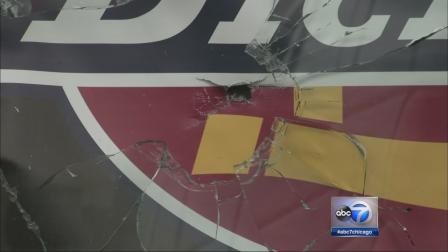 Search on for suspect who shot Harvey cop