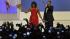 President Barack Obama and first lady Michelle...