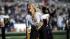 Baltimore Ravens cheerleaders perform during the...