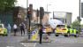 A tent is erected near the scene of an attack in Woolwich southeast London
