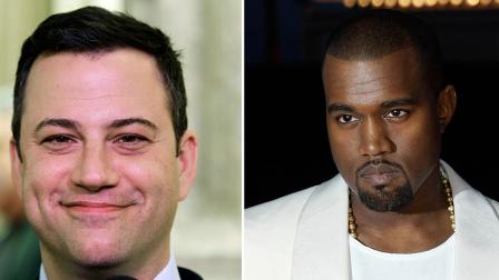 Kanye west, jimmy kimmel