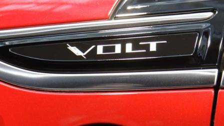 The electrical charging port sits just ahead of the drivers door on the Chevy Volt, 2011 Green Car of the Year, presented by Green Car Journal, at the L.A. Auto Show Thursday, Nov. 18, 2010.