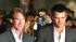 Transformers director Michael Bay, left, and...