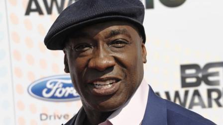 This June 27, 2010 file photo shows actor Michael Clarke Duncan at the BET Awards in Los Angeles. Publicist Joy Fehily said in a brief email statement Monday, Aug. 6, 2012, that the 54-year-old actor was just moved from the intensive care unit, but remains hospitalized following his July 13 heart attack.