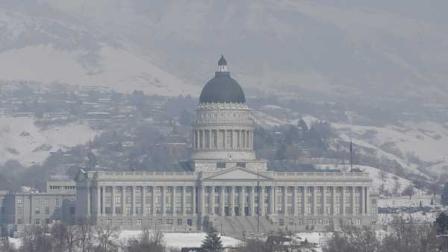 Smog from an inversion hangs over the Utah State Capitol Wednesday, Jan. 23, 2013, in Salt Lake City. The U.S. Environmental Protection Agency has singled out the greater Salt Lake region as having the nations worst air for much of January, when an icy fog smothers mountain valleys for days or weeks at a time and traps lung-busting soot.