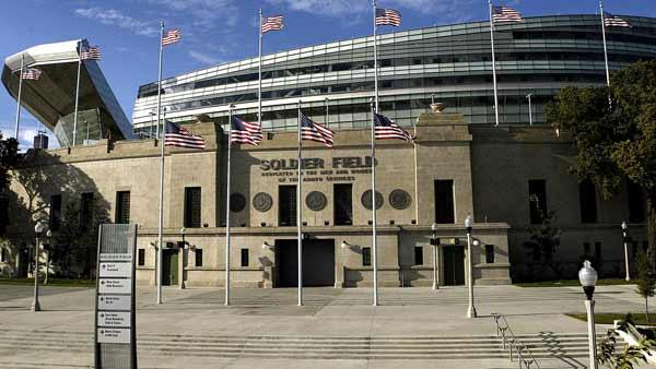 FILE: Soldier Field in Chicago is shown Friday, Sept. 24, 2004.