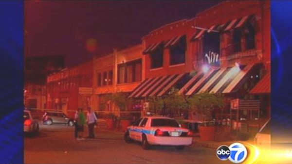 A woman was robbed and the shot in Chicagos West Loop neighborhood early Friday morning.