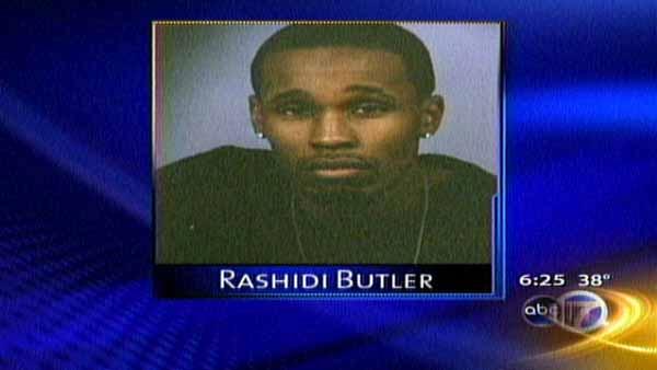 Rashidi Butler, 30, was shot while inside a parked car.