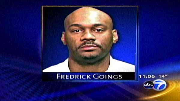 Fredrick Goins, 36, is shown in this image made available to ABC7 Chicago.