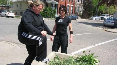 Some Chicago fitness trainers like <a hrefhttp://bodyrevolution.biz/ target_blank> Body Revolution</a> are going green! The workout teaches you how to use urban resources as excercise tools.
