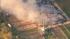 Barn fire in suburban McHenry