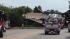 A freight train derailed on a bridge deck Wednesday, leading to a several-railcar pile-up in Northbrook.