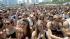 Lollapalooza heats up on 2nd day :: Fans gather for a performance by Yellow Ostrich at Lollapalooza in Chicagos Grant Park on Friday, Aug. 3, 2012.