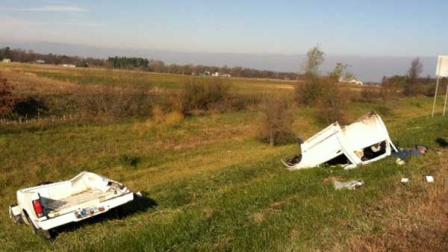 Photo of the truck from Indiana State Police- Lowell District