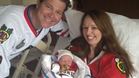 Donna and Charles Lebano with Owen Michael.