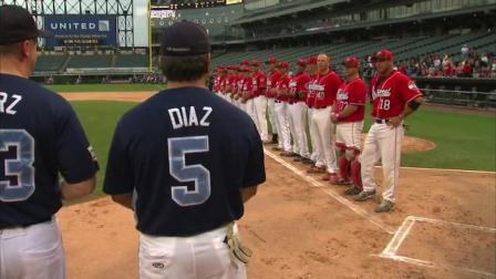It was a battle between the citys heroes as Chicagos fire fighters and police officers face off on the field.