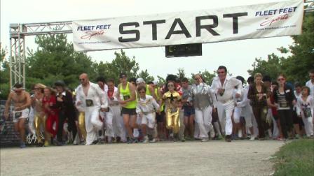 The spirit of Elvis was alive and running through Lincoln Park Thursday night.