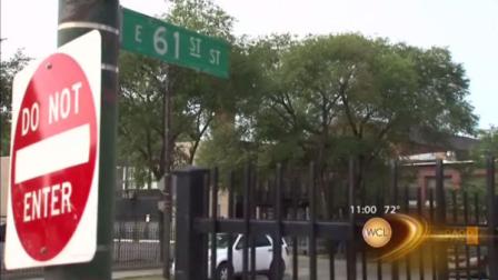 Three children were approached by a man with a gun while walking to school.